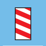 障碍物标志(马来语:Tanda Halangan,英语:Obstruction Sign)