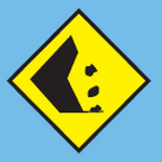 落石或山体滑坡(马来语:Batu/Tanah Runtuh,英语:Falling Rocks Or Landslide)