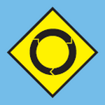前方环岛(马来语:Bulatan Di Hadapan,英语:Roundabout Ahead)
