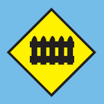 有闸门铁路道口(马来语:Lintasan Keretapi Berpagar,英语:Railway Crossing With Gates)