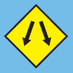 分叉路(马来语:Jalan Bercabang (Double Arrow Sign),英语:Forked Road)