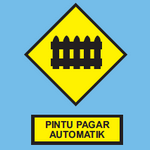 自动闸门平交道口(马来语:Lintasan Keretapi Berpagar Automatik,英语:Level Crossing With Automatic Gates)
